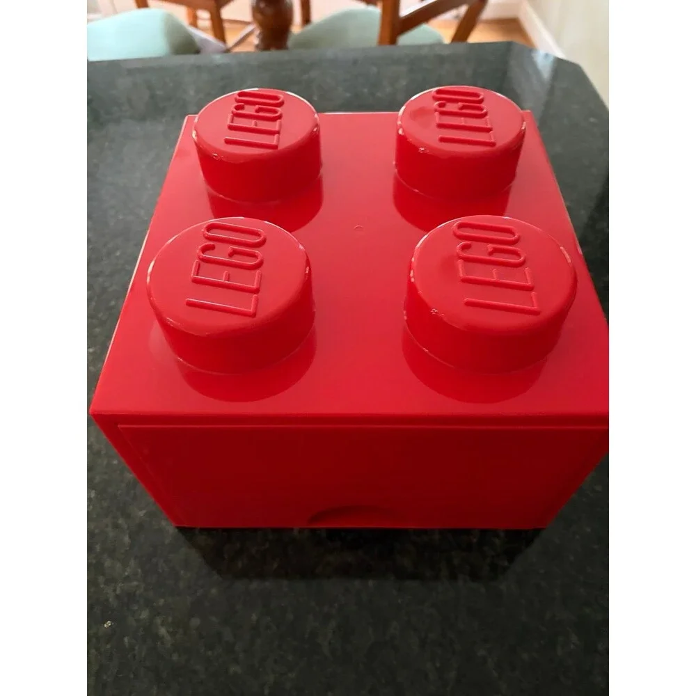 Red Lego Storage Box